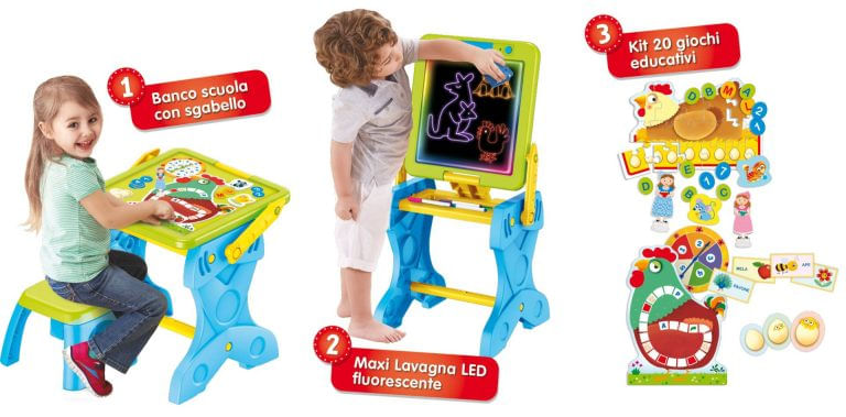 Lisciani-Carotina-Banchetto-Led-Gioco-E-Imparo-3-In-1