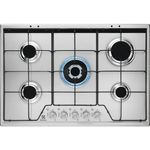 Electrolux KGS7534SX Acciaio inossidabile Da incasso 74 cm Gas 5 Fornello(i)