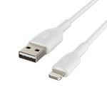 Belkin CAA001BT0MWH cavo Lightning 015 m Bianco (LIGHTNING BLADE/SYNC CABLE - PVC MFI 15CM WHITE)