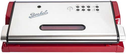 Berkel-BK-09-8799-600-macchina-per-sottovuoto-Rosso-Acciaio-inossidabile-8200-mbar