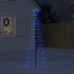 Illuminazione Albero di Natale con Picchetti 220LED Blu 180cm