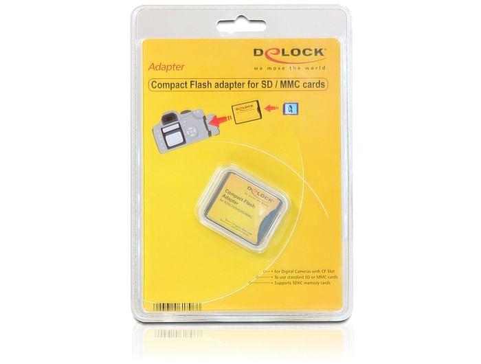 DeLOCK-Compact-Flash-Adapter---Kartenadapter---MMC-SD-SDHC-SDXC-----CompactFlash