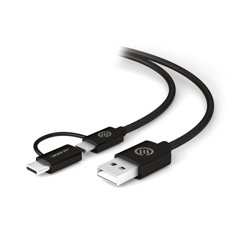 ALOGIC-U2CMC-01BLK-cavo-USB-USB-2.0-USB-A-Micro-USB-B-Nero--ALOGIC-1M-USB-2.0-USB-A-TO---USB-C-MICRO-USB-B-COMBO-CABLE-F