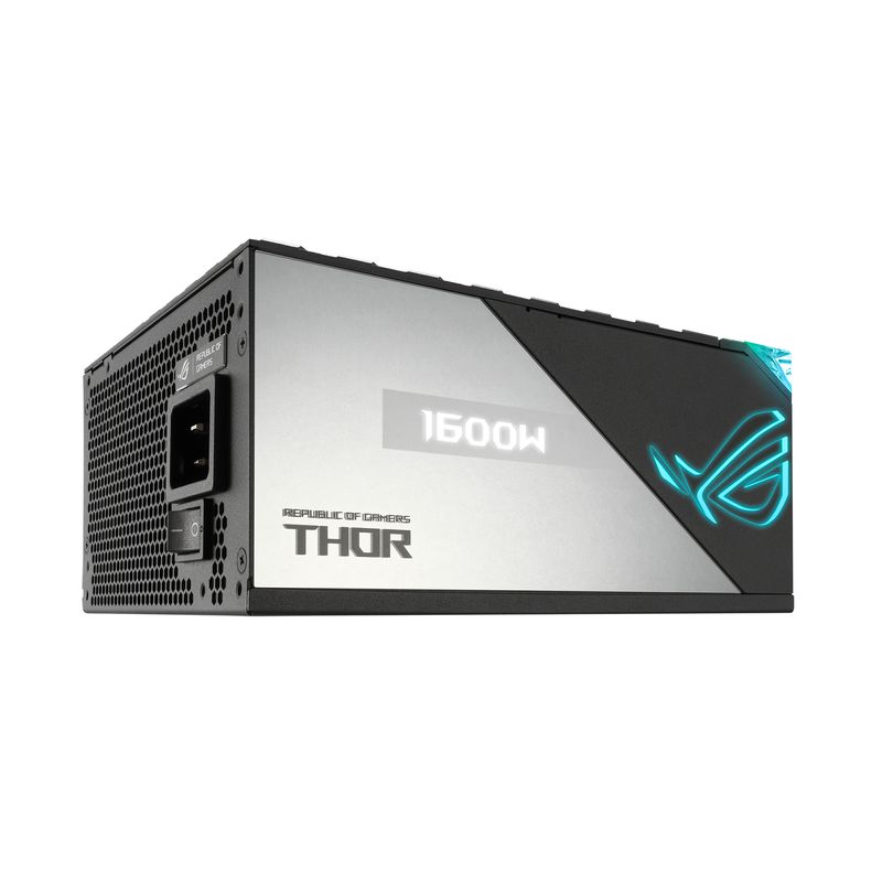 ASUS-ROG-THOR-1600W-Titanium-alimentatore-per-computer-20-4-pin-ATX-ATX-Nero-Argento