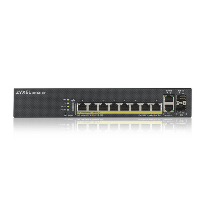 Zyxel-Switch-Managed-Nebulaflex-8-Porte-Gigabit-Poe---2-Dual-Gigabit-Ipv6-Vlan-Qos-Igmp-Design