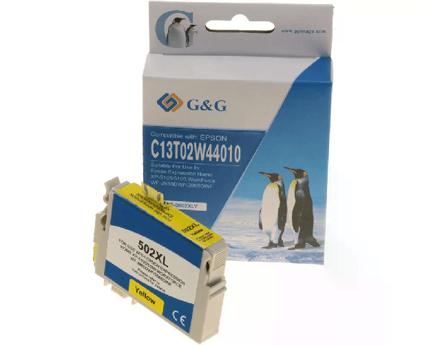 Cartuccia-d-inchiostro-generica-gialla-G-G-Epson-502XL---Sostituisce-C13T02W44010-C13T02V44010