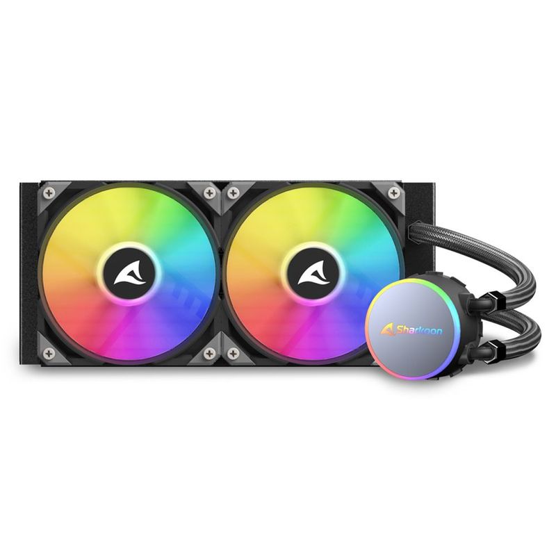 Sharkoon-S70-rgb-Case-per-computer-Processore-Raffreddatore-di-liquidi-tutto-in-uno-12-cm-Nero-1-pz