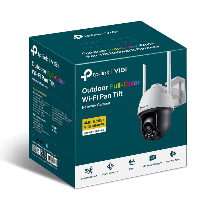 TP-Link-VIGI-C540-W-V1-Torretta-Telecamera-di-sicurezza-IP-Interno-e-esterno-2560-x-1440-Pixel-Soffitto-muro