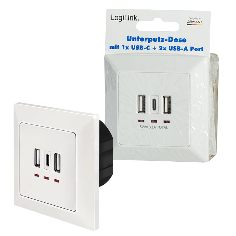 LogiLink-PA0254-Presa-da-incasso-con-uscita-di-ricarica-USB-Bianco