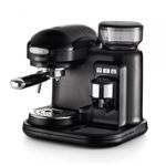 Ariete 1318 Moderna Macchina per caffè espresso con macinacaffè integrato, per caffè in grani e macinato