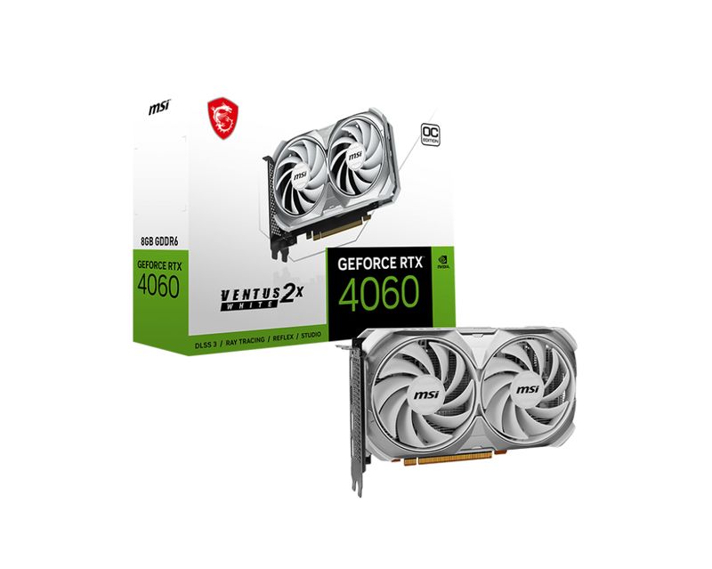 MSI-GeForce-RTX-4060-VENTUS-2X-WHITE-8G-OC-NVIDIA-8-GB-GDDR6