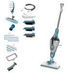 Black & Decker BHSM1610DSM Pulitore a vapore portatile 0,5 L 1600 W Colore acqua, Bianco