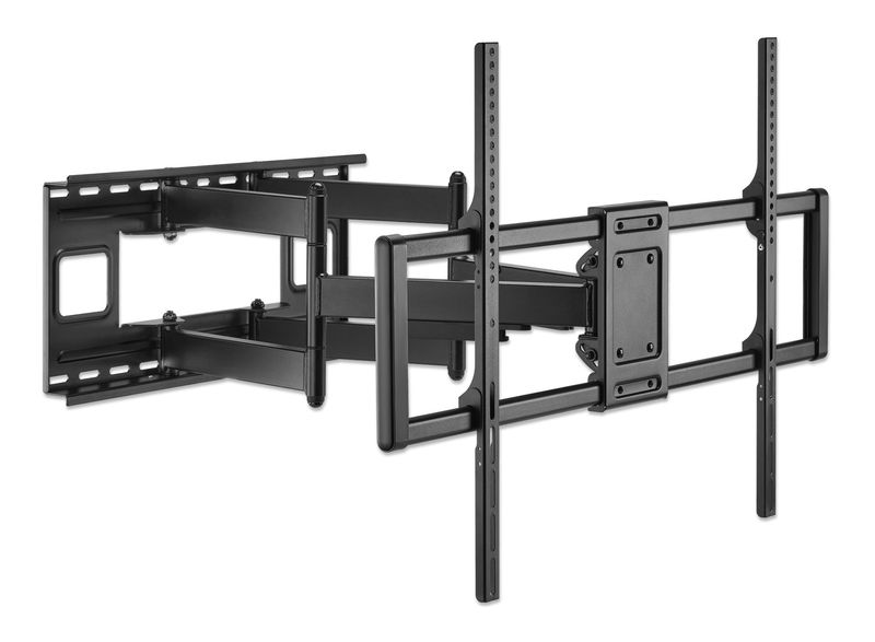 Manhattan-462358-Supporto-TV-a-parete-305-m--120--Nero--Tv---Monitor-Mount-Wall---Full-Motion-1-Screen-Screen---Siz