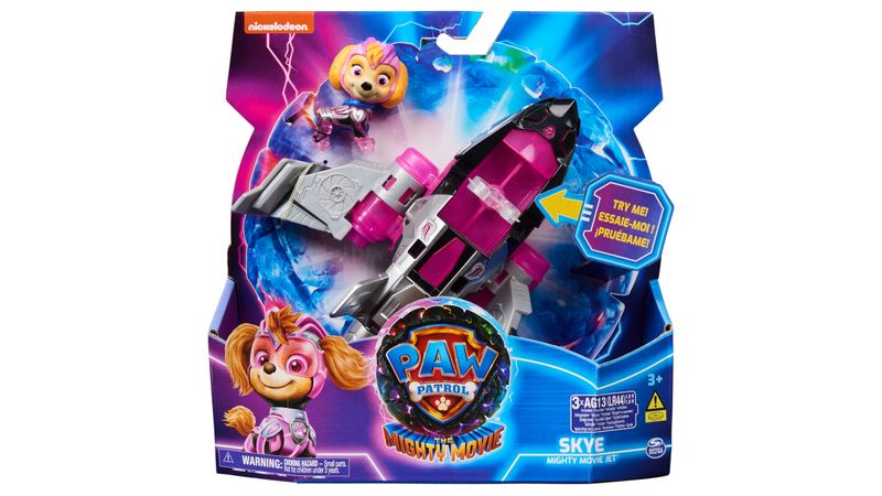 Spin Master PAW Patrol , Jet di Skye Tematizzato : Il Super Film, con Luci  e Suoni, Giochi per Bambini e Bambine - PagineGialle Shop