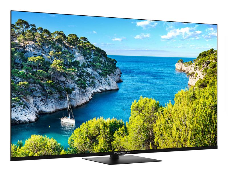 Thomson-43-4K-UHD-Google-TV-filigranes-Rahmendesign-1092-cm--43--4K-Ultra-HD-Smart-TV-Wi-Fi-Nero