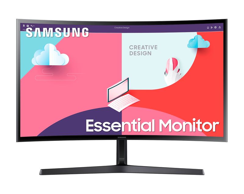 Samsung-Monitor-Curvo-Serie-S36C-da-24---Full-HD
