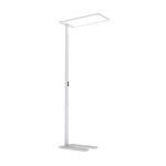 Piantana Moderna Comfort Metallo Bianco Led 76W K Luce Naturale 4000K