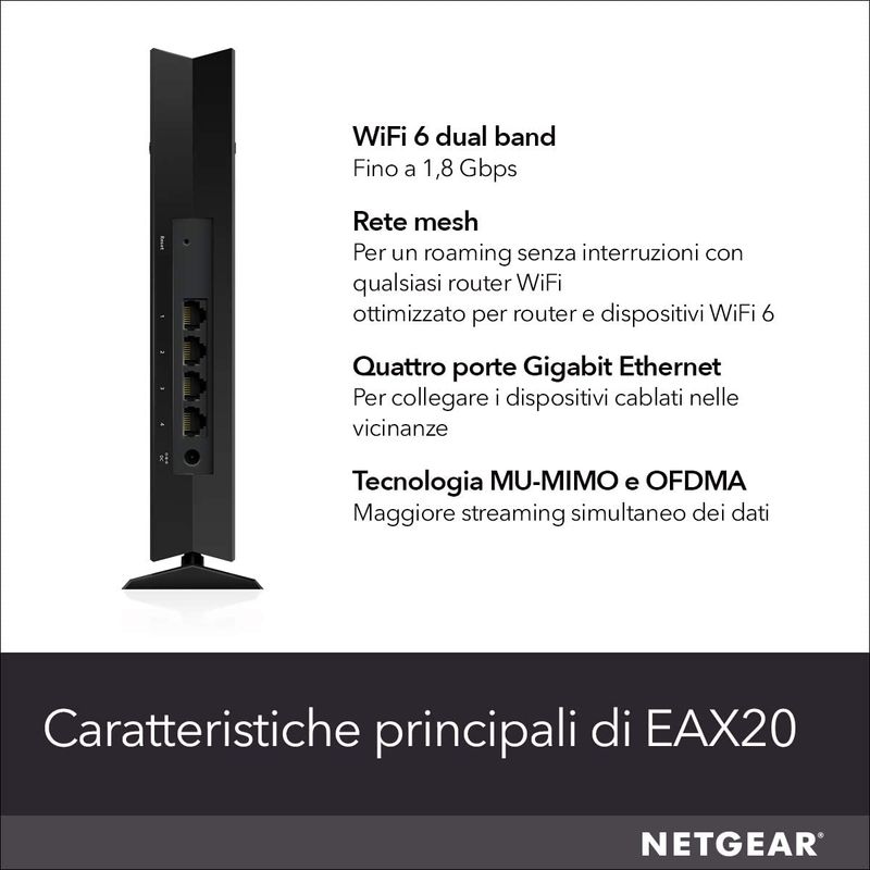 NETGEAR-EAX20-Ripetitore-WiFi-Mesh-a-4-stream