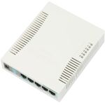 Mikrotik RB260GS Gigabit Ethernet (10/100/1000) Supporto Power over Ethernet (PoE) Bianco