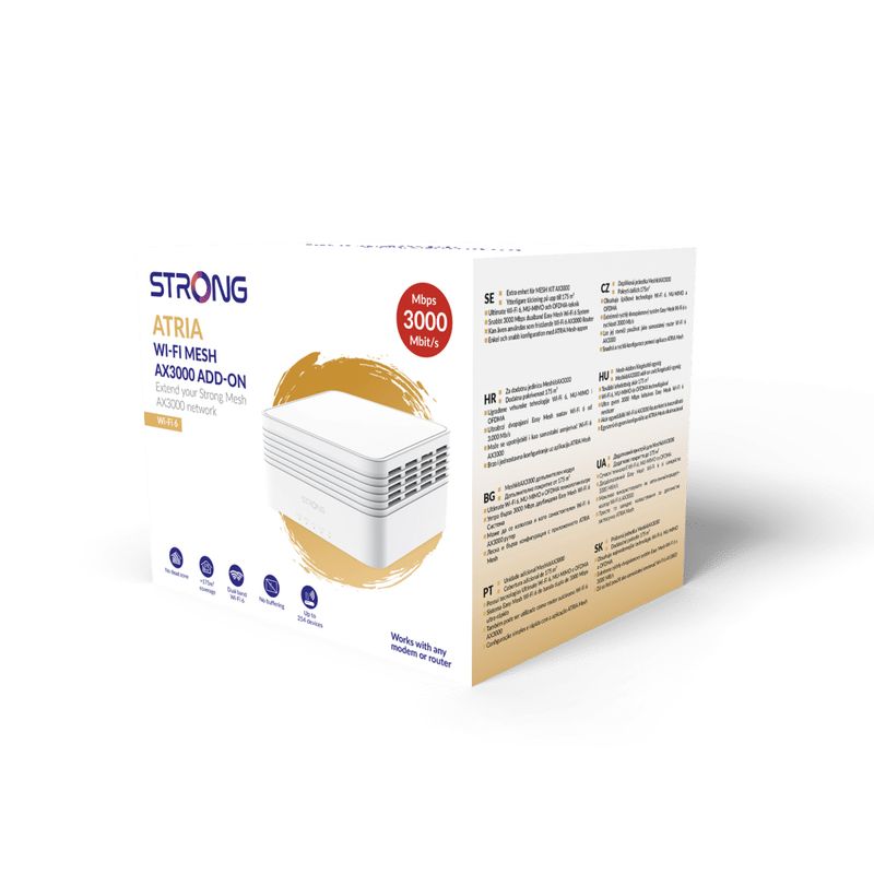 Strong-MESHAX3000ADD-sistema-Wi-Fi-Mesh-Dual-band--2.4-GHz-5-GHz--Wi-Fi-6--802.11ax--Bianco-3-Interno