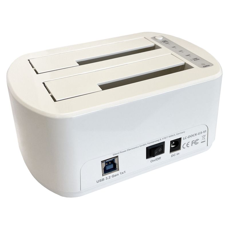 LC-Power-LC-DOCK-U3-VI-docking-station-per-unita--di-archiviazione-USB-3.2-Gen-1--3.1-Gen-1--Type-micro-B-Bianco