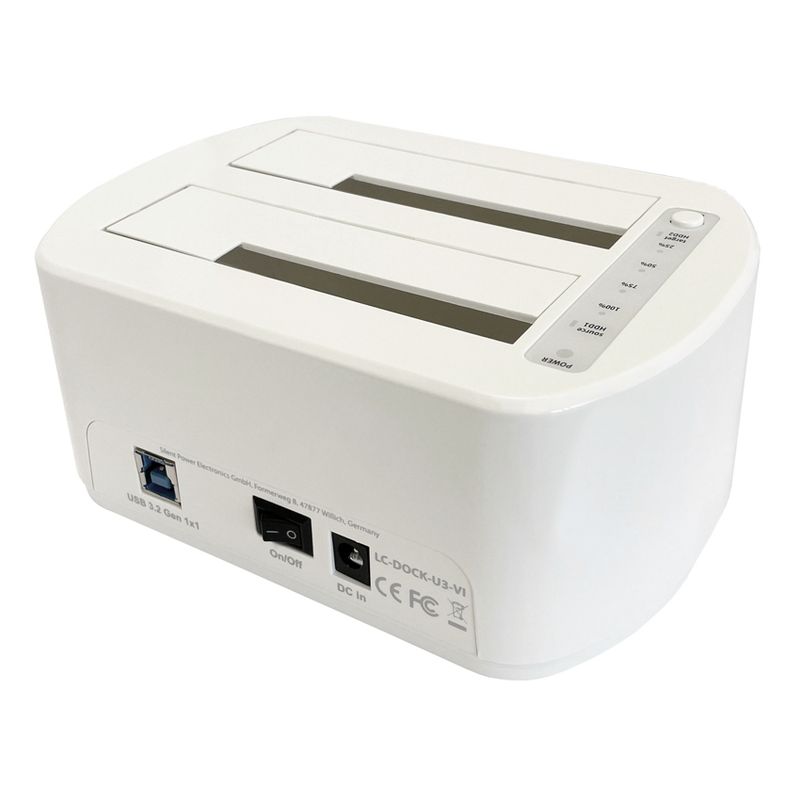 LC-Power-LC-DOCK-U3-VI-docking-station-per-unita--di-archiviazione-USB-3.2-Gen-1--3.1-Gen-1--Type-micro-B-Bianco