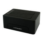 LC-Power LC-DOCK-C docking station per unità di archiviazione USB 3.2 Gen 2 (3.1 Gen 2) Type-C Nero