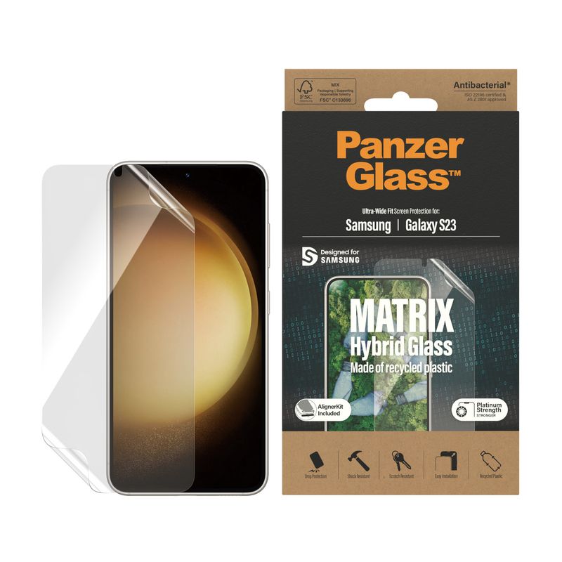 PanzerGlass-Samsung-Galaxy-S-2023-UWF-PET-AB-wA-Pellicola-proteggischermo-trasparente-1-pz