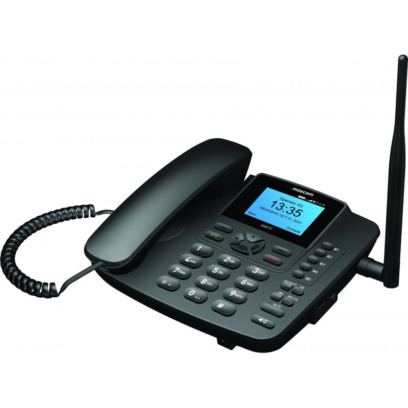 MaxCom-Comfort-MM41D-Telefono-intelligente-Identificatore-di-chiamata-Nero