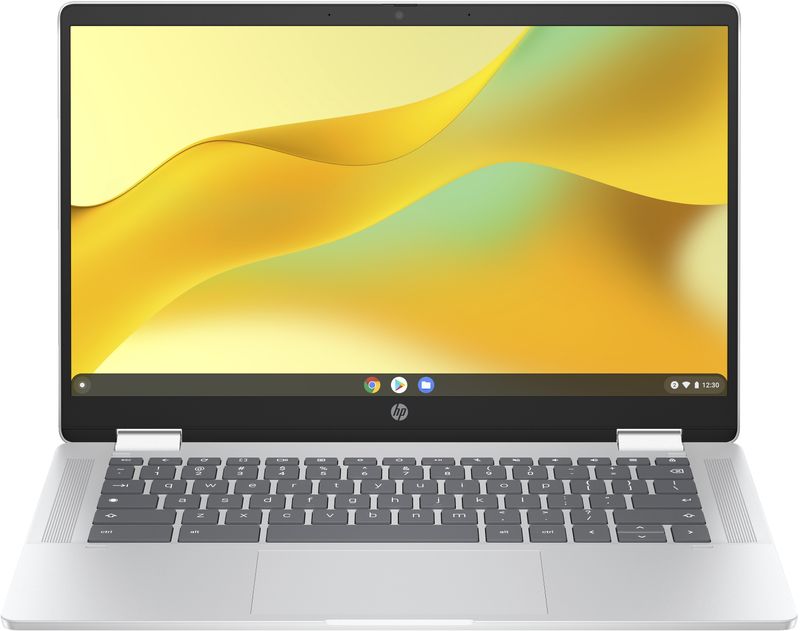 HP-Chromebook-x360-14b-cd0001nl-Intel®-N-N100-356-cm--14--Touch-screen-HD-4-GB-LPDDR5-SDRAM-128-GB-eMMC-Wi-Fi-6--802.11ax--ChromeOS-Argento