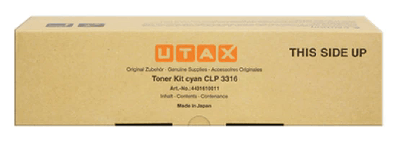 UTAX-Toner-CLP3316-cartuccia-toner-1-pz-Originale-Ciano