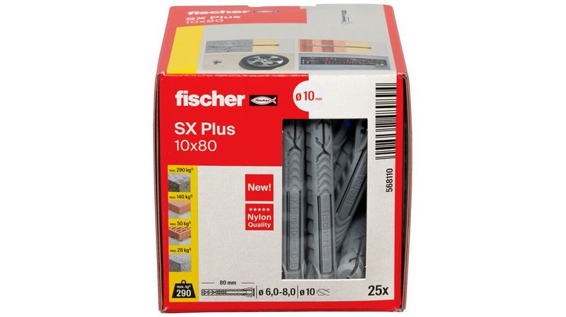 Fischer-Tasselli-SX-Plus-10x80-25-Pezzi