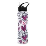 The Steel Bottle TSBMW44LOV Uso quotidiano 500 ml Acciaio Multicolore