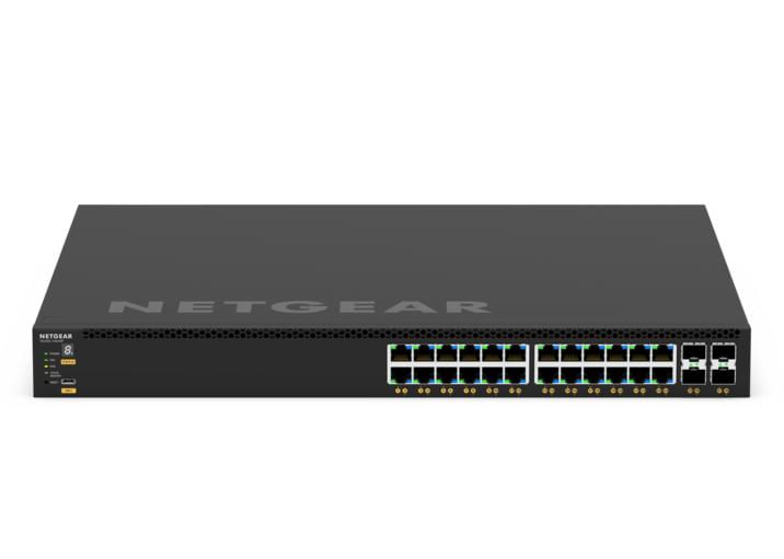 NETGEAR-GSM4328-100AJS-Gestito-L3-Gigabit-Ethernet--10-100-1000--Supporto-Power-over-Ethernet--PoE--1U-Nero