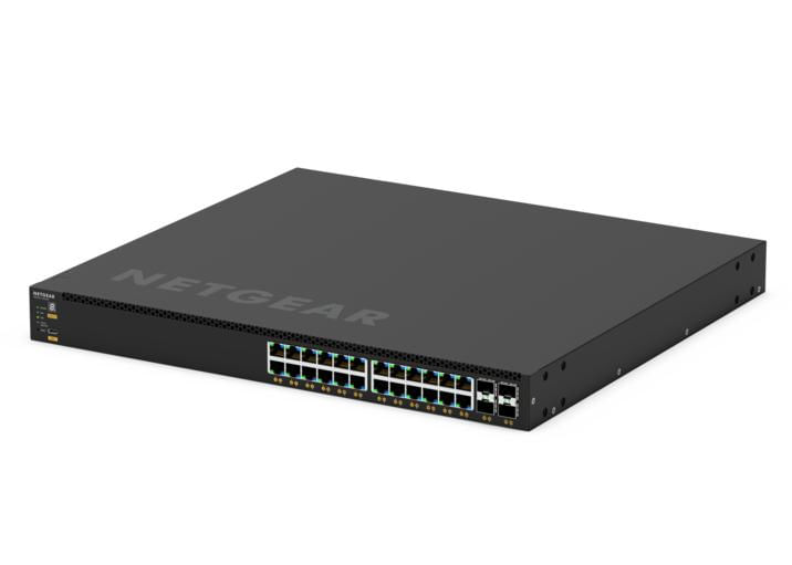 NETGEAR-GSM4328-100AJS-Gestito-L3-Gigabit-Ethernet--10-100-1000--Supporto-Power-over-Ethernet--PoE--1U-Nero