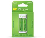 Pack-Caricatore-USB-GP-Reyko---2-Batterie-AA-Ricaricabili-da-2100Mah