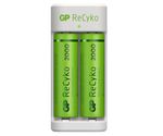 Pack-Caricatore-USB-GP-Reyko---2-Batterie-AA-Ricaricabili-da-2100Mah