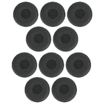 Jabra 14101-46 cuscinetto per auricolari Pelle Nero 10 pz