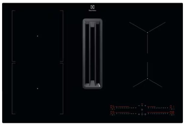 Electrolux-Serie-300-KCC83443CK-Nero-Da-incasso-80-cm-Piano-cottura-a-induzione-4-Fornello-i-