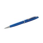 Pelikan Penna Sfera Jazz Noble Elegance in Metallo Sapphire Inchiostro Blu con Meccanismo a Rotazione con Clip Elastica