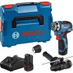 Bosch GSR 12V-35 FC PROFESSIONAL 1750 Giri/min 590 g Nero, Blu, Rosso