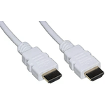 Link Cavo Hdmi<Sup>®</Sup> 4Kx2K Per Pc Notebook Hdtv Ecc Contatti Dorati Mt 3 Colore Bianco