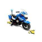 Feber Moto Elettrica Polizia 12v Azzurro