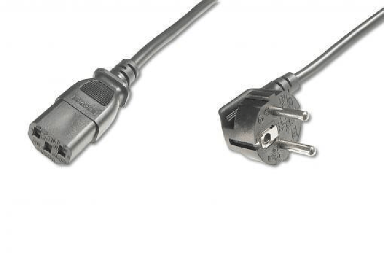 Power-Cord---CEE-7-7--Typ-F--90A¸-angled---C13-M-F---1.8m---H05VV-F3G-0.75qmm---Black