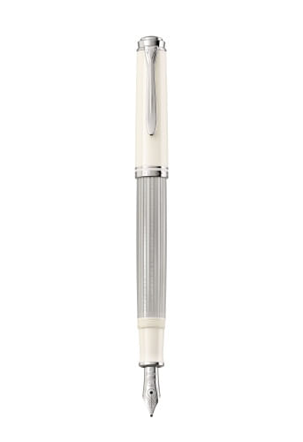 Pelikan-815536-a€‹a€‹a€‹a€‹penna-stilografica-SouverA¤n-405-bianco-argento-pennino-B