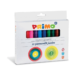 Primo 603JUMBO12 marcatore Multicolore 12 pz