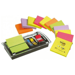 3M Post-It DS 100 VP Speciale Nero, Trasparente