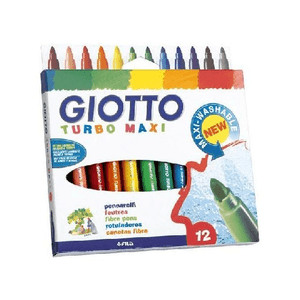 Giotto Turbo Maxi marcatore Marrone 12 pezzo(i)