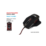 Maxtech-mouse Gioco 6 Tasti Squadrato Ottico Cursore Precisione Luci Led Maxtech M-gm001 -