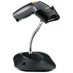 Zebra LS1203 Lettore di codici a barre portatile Laser Nero (LS1203 USB KIT 7FT - BLACK W/STAND EMEA)